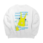 LalaHangeulのLonghorn Cowfish(コンゴウフグ) Big Crew Neck Sweatshirt