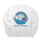 colorful_okinawaのcolorful okinawa logo ビッグシルエットスウェット