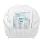 LeafCreateのQuiteStoneFantasticAurora Big Crew Neck Sweatshirt