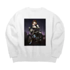 【ホラー専門店】ジルショップのCool woman Big Crew Neck Sweatshirt