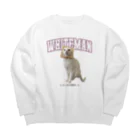 おーあみ避難所のWHITEMAN Big Crew Neck Sweatshirt