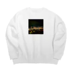 面白Tシャツ専門店の～稲佐山の夜景を添えて～ Big Crew Neck Sweatshirt