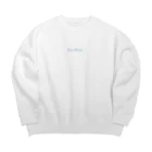  EVA   BLUEの EVA BLUE ロゴ Big Crew Neck Sweatshirt