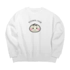 スマイルスタイルのほかほか肉まんちゃん Big Crew Neck Sweatshirt