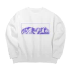 まつのき商店の槍穂高連峰　青ペン Big Crew Neck Sweatshirt