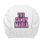 THE CANDY MARIAのBIG Pink Logo ビッグシルエットスウェット