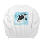 ショコラ★ルビーのシャチ LovelyORCA Big Crew Neck Sweatshirt