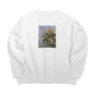 tsuki562のおはなシリーズ Big Crew Neck Sweatshirt