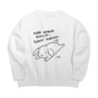 はちよんごのかようび Big Crew Neck Sweatshirt