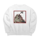 まつのき商店のジャンダルムB Big Crew Neck Sweatshirt