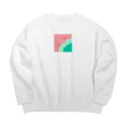 omochinouenの夢と現実のあいだ Big Crew Neck Sweatshirt