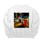 Sumaのポスト Big Crew Neck Sweatshirt