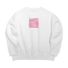 omochinouenのとららぶ Big Crew Neck Sweatshirt