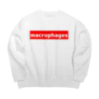 十織のお店のmacrophages Big Crew Neck Sweatshirt