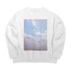 空屋　sorayakusakaの200705031110000　空 Big Crew Neck Sweatshirt