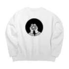 野ウサギ堂（キクチン）のほしをあつめて Big Crew Neck Sweatshirt