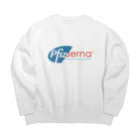 humhumのファイザーモデルナ混合接種ワクチン Big Crew Neck Sweatshirt