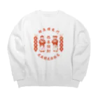 中華呪術堂（チャイナマジックホール）の恭喜发财【お金持ちになりますように】 Big Crew Neck Sweatshirt