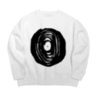 BONSのrecord. Big Crew Neck Sweatshirt