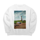 Yasuhito Hatajimaのobscure view 3 Big Crew Neck Sweatshirt