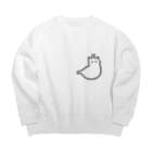 ねこやにわとりやの胃猫２ Big Crew Neck Sweatshirt