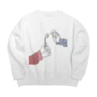 神無月本舗のNo.1 Big Crew Neck Sweatshirt