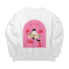 𝙈𝙊𝙈𝙊'𝙨 𝙎𝙝𝙤𝙥のMOMO's Shop@2022 Big Crew Neck Sweatshirt