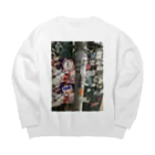 あいすくりーむ🍦のストリートスナップ Big Crew Neck Sweatshirt