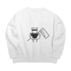 Accan Beh!のAccan Beh! Big Crew Neck Sweatshirt