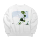 Byoujumperの小さいゴーヤ Big Crew Neck Sweatshirt