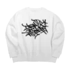 Soda Letter Works のツキヌケル Big Crew Neck Sweatshirt