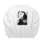 Cotoのモノトーン Big Crew Neck Sweatshirt