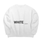 CHILLDAYSのWhite under bar Big Crew Neck Sweatshirt