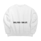 CHILLDAYSのCHILLRICHビックシルエットスエット Big Crew Neck Sweatshirt