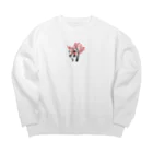 いみがあるのいみがある公式 Big Crew Neck Sweatshirt