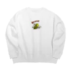 BOB's SHOPの空飛ぶハチ Big Crew Neck Sweatshirt