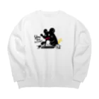 kocoon（コクーン）のサンダーマウス（腰痛ねずみ） Big Crew Neck Sweatshirt