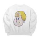 パキパキロケットのパキパキロケット Big Crew Neck Sweatshirt