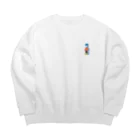  kokeshiのアイアムスケーター Big Crew Neck Sweatshirt