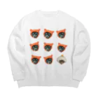 ランマの猫工房のウチの猫 Big Crew Neck Sweatshirt