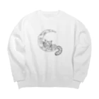 SHOP ベアたんのチェシャ猫さん Big Crew Neck Sweatshirt