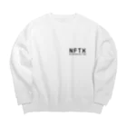 NFTX - NFT ART ExhibitionのNFTX - NFT ART Exhibition Big Crew Neck Sweatshirt