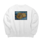 Masterpieceのゴッホ　/　ひまわり　Sunflowers 1887 Big Crew Neck Sweatshirt