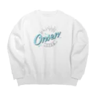 温泉グッズ@ブーさんとキリンの生活のOnsen Big Crew Neck Sweatshirt