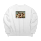 Masterpieceのアンゲリカ・カウフマン　/　エロスの勝利　The Victory of Eros 1750–75 Big Crew Neck Sweatshirt