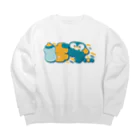 さかなのばゔロゴ Big Crew Neck Sweatshirt