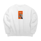 Tenoe テノエのテノエ-1  Big Crew Neck Sweatshirt