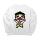 マッハナイスガイの鱈ちゃん（大） Big Crew Neck Sweatshirt