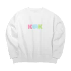 K&K のK&Kのスウェット Big Crew Neck Sweatshirt