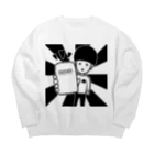 ツンデレボーイズのキャッシュレス決済 Big Crew Neck Sweatshirt